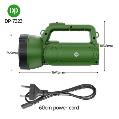 Rechargeable LED Emergency Searchlight for Home and Outdoors