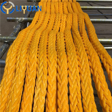 High quality 12 strand UHMWPE mooring rope