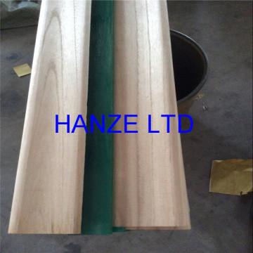 wooden screen printing squeegee