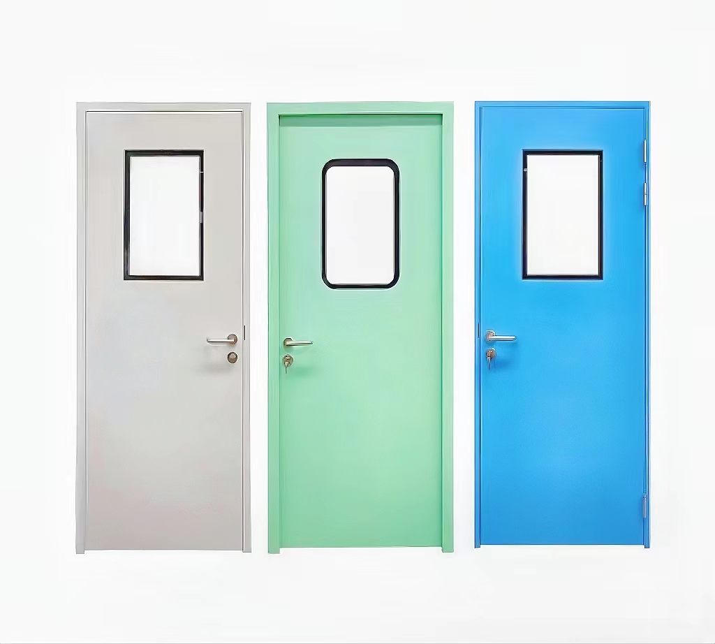 Laboratory aluminum airtight clean door single door1 (3)