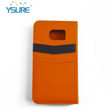 Caixa de carteira de telefonia de couro de Ysure para iPhone