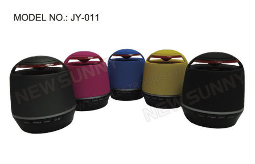 Colorful Smart Wireless Bluetooth Portable Speakers With Fm Radio / Led