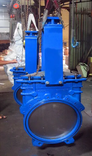 Epdm Seal Non-rising Stem Handwheel Knife Gate Valve