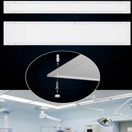 Hospital Lighting Recessed Clean Room LED Flat Panel Lamp 72W 80W 60x120