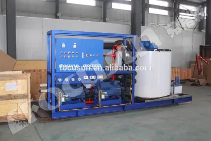 Frozen flake ice machine/ Flake ice making machine