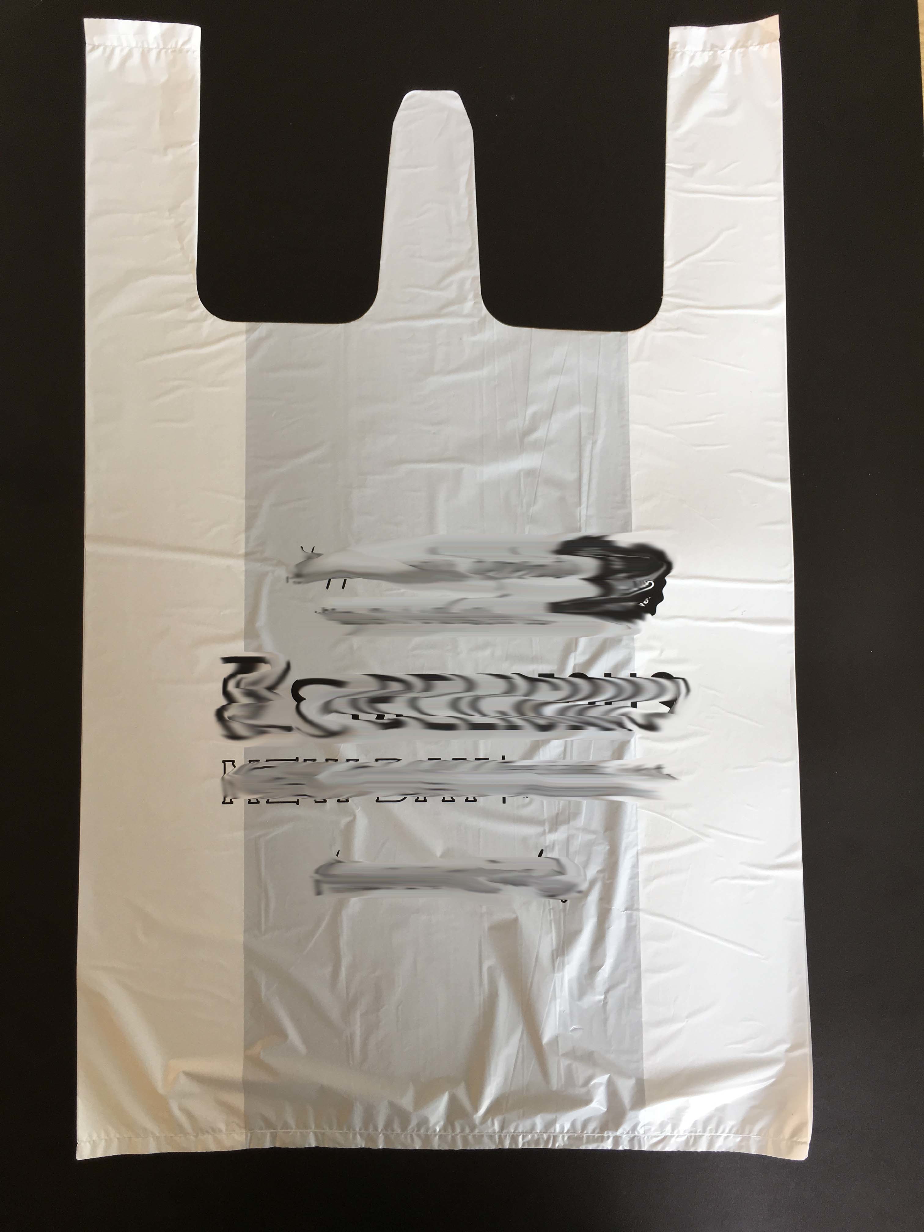 Wholesale HDPE Hand-Held Black Thickened Large Size Garbage Bag for Hotel