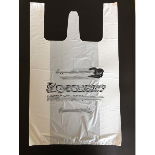 Wholesale HDPE Hand-Held Black Thickened Large Size Garbage Bag for Hotel