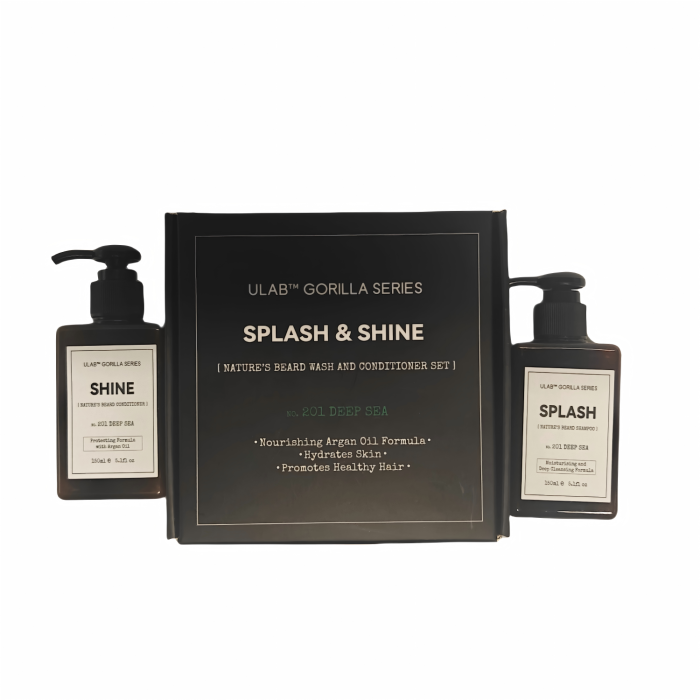 Ulab Shampoo de barba natural