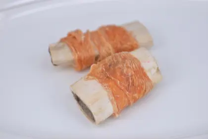 Air-Dried Beef Cube/Beef Wrap Rawhide Stick Pet Treats