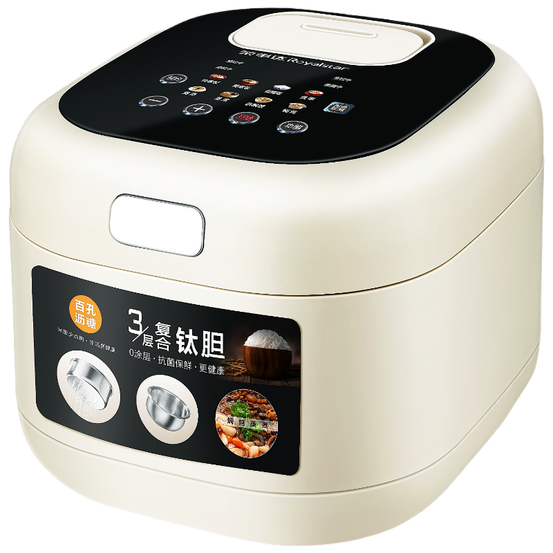 Low Sugar Titanium Rice Cooker