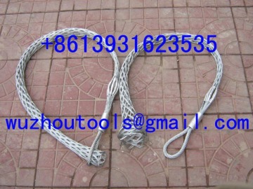 Lace up cable sock,Construction work grips ,Cable fleeting grips