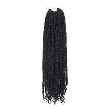 20 inch Pre-twisted Passion Twist Hair Ombre Crochet Hair Pre-looped Crochet Braids Synthetic Braiding Hair