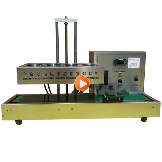 Automatic Aluminum Lid Sealer Bottle Electromagnetic Induction Inner Cap Sealing Machine