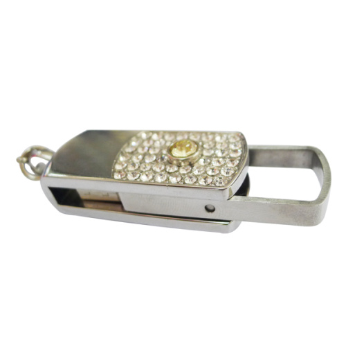 New Style Pen Drive Metal Swivel Memory Stick