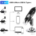 3in1 1000x 0.3M pixel digital USB microscope