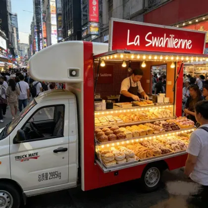 Huafu Cake Boutique Mobile Dessert Truck