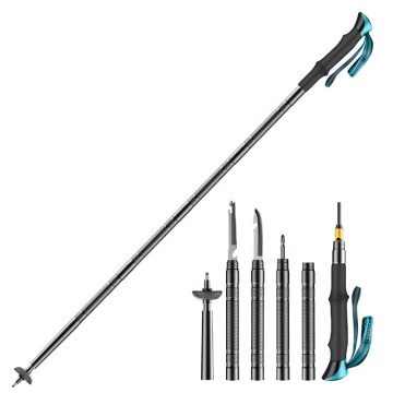 Verstelbare aluminium legering tactische overlevingsstick voor wandelen en zelfverdediging