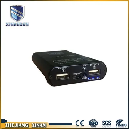 aluminium light flashlight new portable power bank