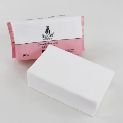 Soft Cotton Facial Cloths Dry Towel