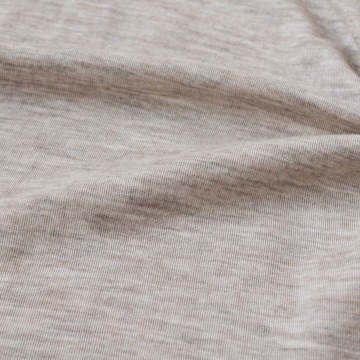 Premium Apricot 100% Merino Wool Rib Knit