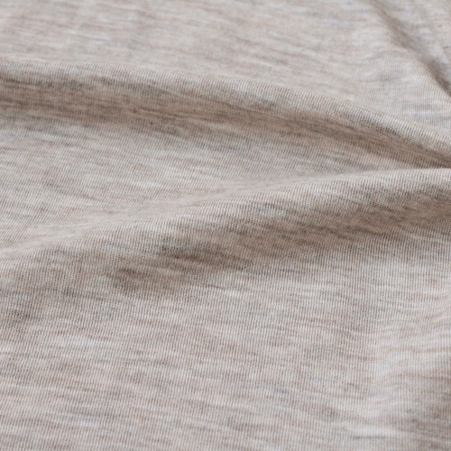 프리미엄 살구 100% 메리노울 립니트