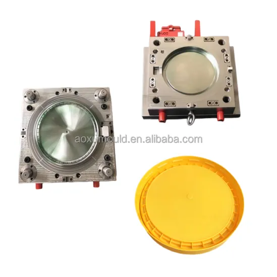 Customizable Injection Moulds for Paint Bucket Lids - Various Sizes