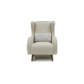 Double armrest leisure lounge chair