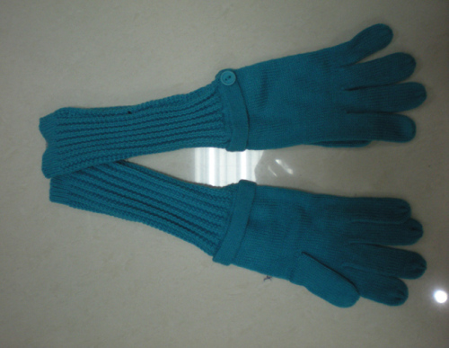 Teal Cotton Glove (HF1174)