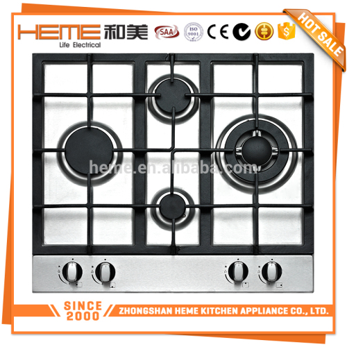 Triple ring wok burner 60cm 4 burners home gas cooker stove