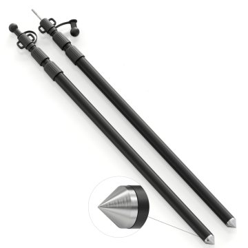 Telescoping Aluminum Poles for Portable Tarp Tents and Canopies