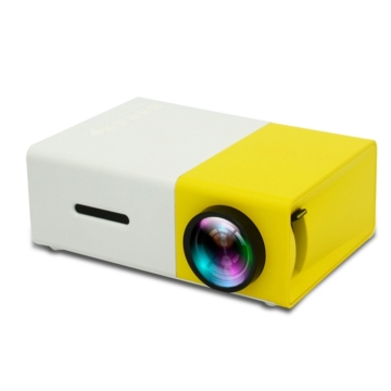 YG300 Multi Media Projector with 272P Resolution - 800 Lumens Handphone Projector for Kids Gifts
