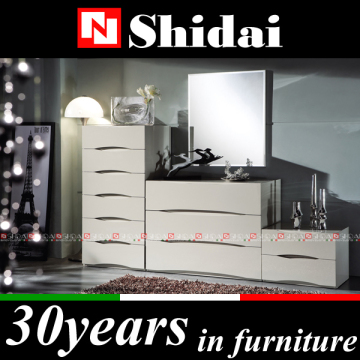 Luxury princess dresser / one set bedroom dresser / glass mirror dresser T-35