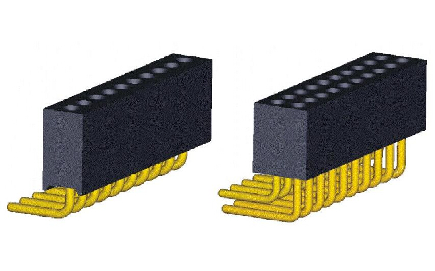 Machined Socket connectors 1.27 mm Pitch