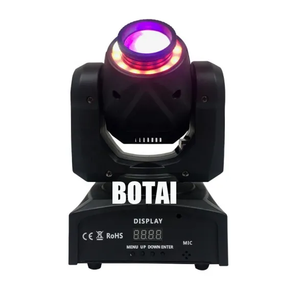 60W LED Moving Head Beam Spot Light with LED Ring for Stage Lighting