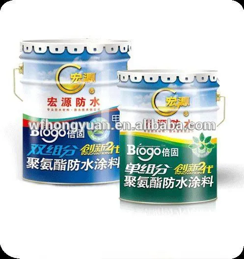 hot sale single component polyurethane waterproof coating/polyurethane components /weifang/waterproof coating for tiles