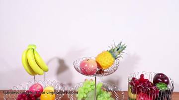 Metal Wire Fruit Basket hanging wire fruit basket