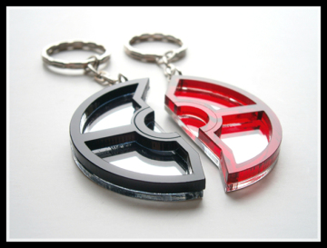 colorful acrylic material for keychain