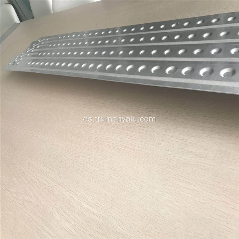 Placa de soldadura al vacío de aluminio para batería de vehículo