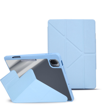 เคสแท็บเล็ตโปร่งใสอะคริลิคกันกระแทกคุณภาพสูงสำหรับ Xiaomi Mipad 6 2023 - Y Fold Smart Case