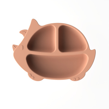 Plăci de ventuză împărțite pentru copii din silicon din dinozaur