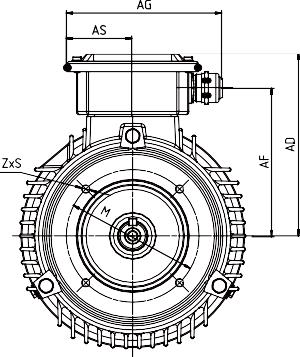 BEIDE YVF2 series Low-Voltage Three-phase Asynchronous Motor