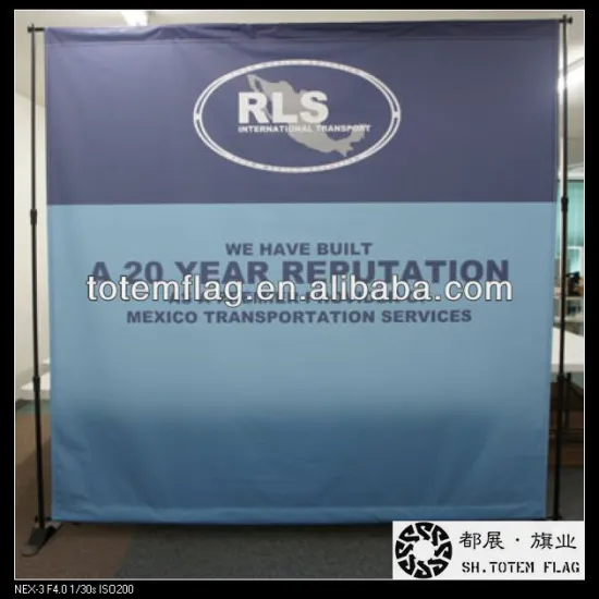 Cotton Banner For Party , Fabric Flag