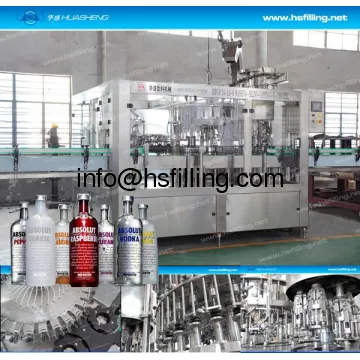 Glass Bottle Vodka Automatic Filling Machine