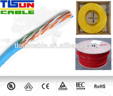 Factory supply high quality utp 24AWG cat5e cable