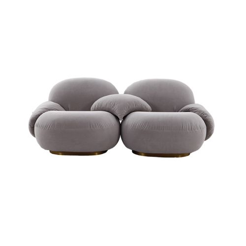 Modern Pacha Two Fabric Seater Sofa