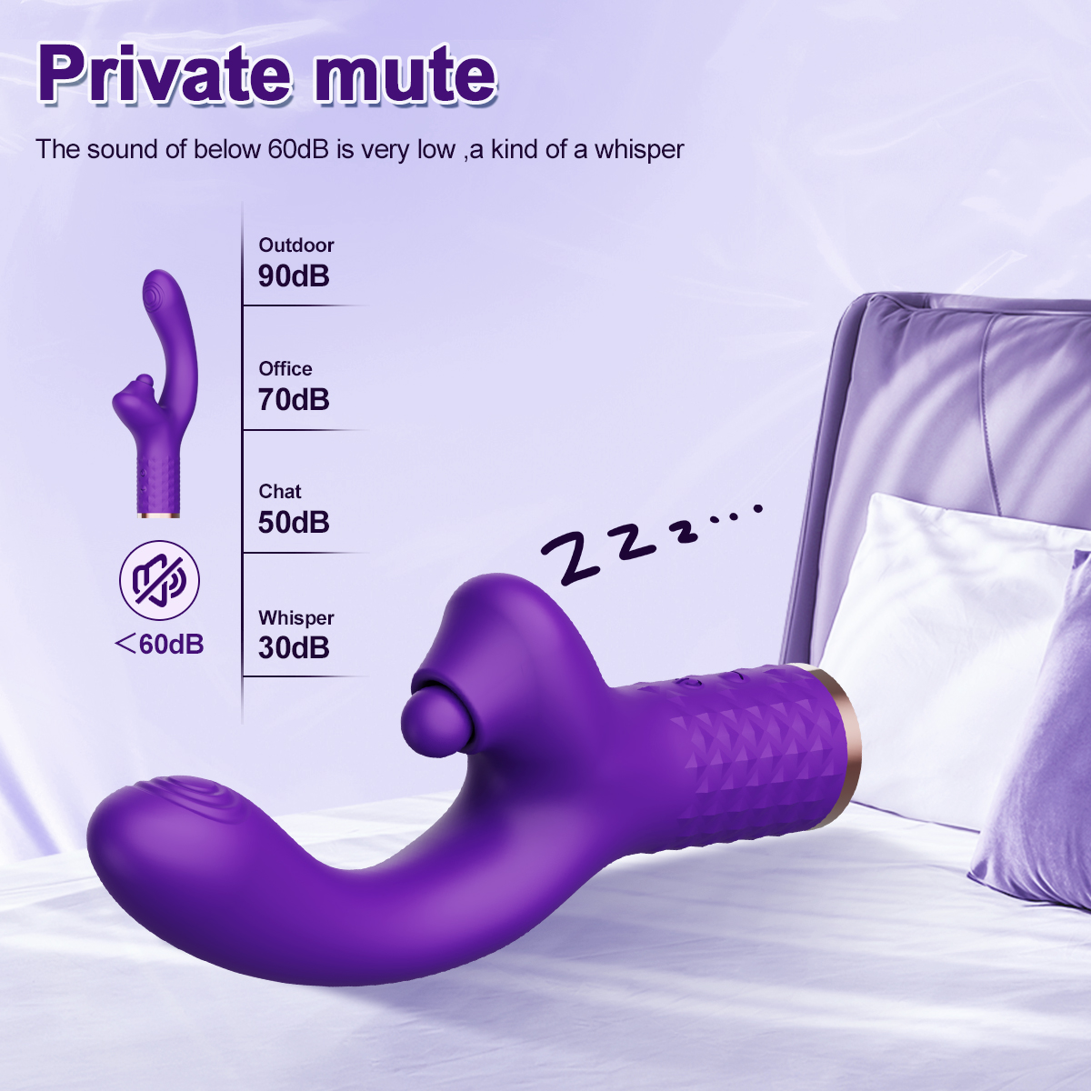 Advanced Dual Vibration Massage Wand for Women