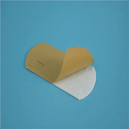 Heating sheet needle-punched cotton