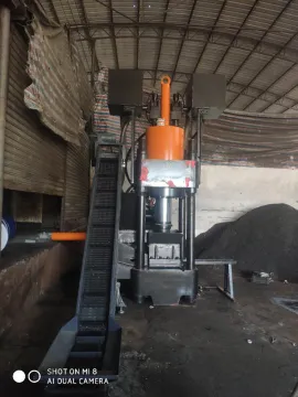 Hydraulic Scrap Metal Shavings Briquette Making Machine
