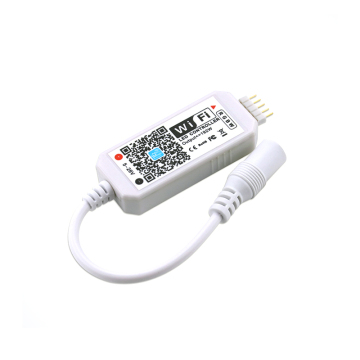 Smart RGBW LED Controller for DC12V/24V LED Strips with Bluetooth and App Control