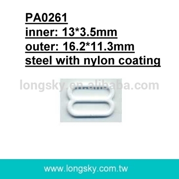 (PA0261/13mm) metal 8 shaped adjustable strap adjuster buckle for dress's shoulder strap